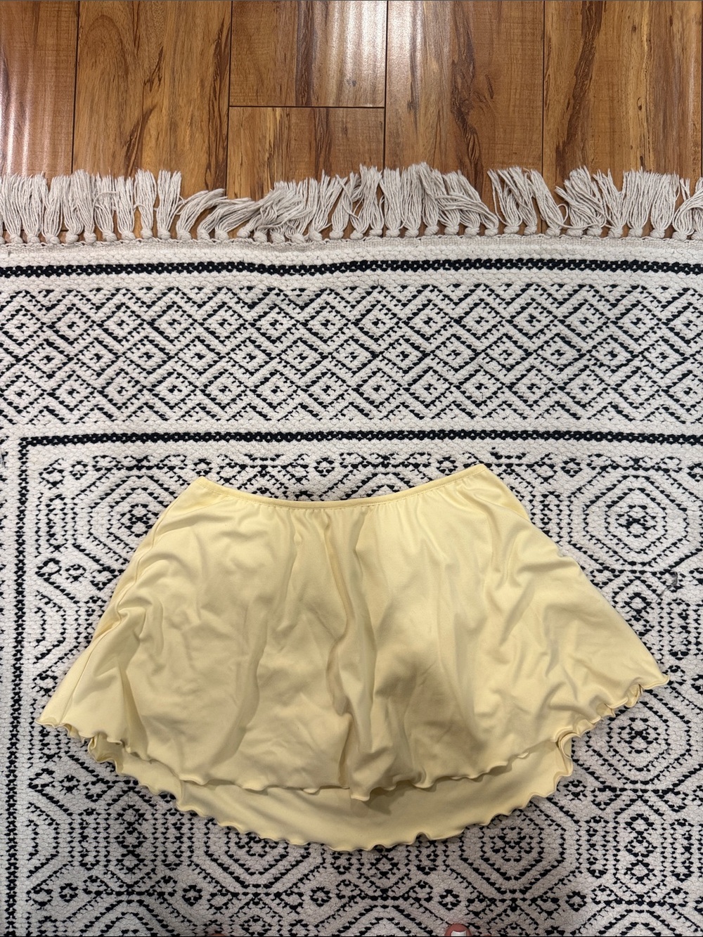 wild fable Pale Yellow Flowy Skirt